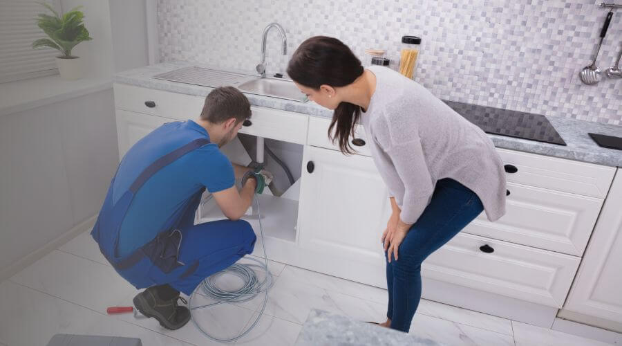 Local annual plumbing maintenance in Falls City, TX